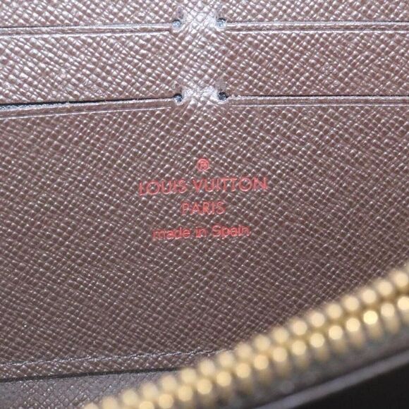 LOUIS VUITTON Damier Ebene Zippy Wallet Long Wallet - Picture 9 of 12